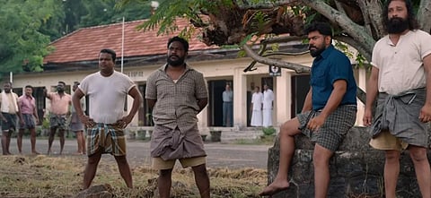 A still from the trailer of 'Thuramukham' starring Nivin Pauly and Arjun Ashokan as the lead roles. (Photo | YouTube screengrab)