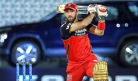 Royal Challengers Bangalore (RCB) all-rounder Glenn Maxwell. (File Photo | PTI)