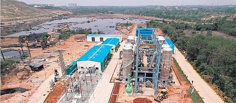 leachate treatment plant