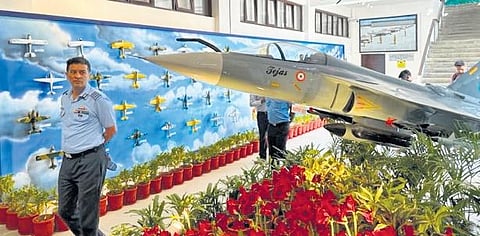 A display at the IAF Heritage Centre at Sector 18 in Chandigarh | express