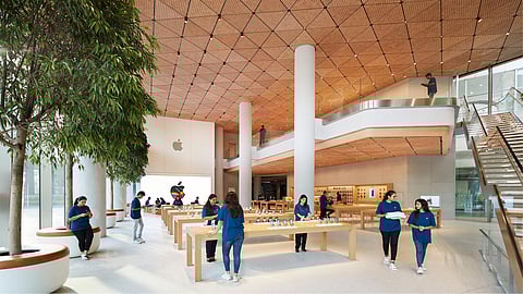 Apple BKC in Mumbai's Bandra Kurla Complex.
