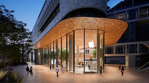Apple BKC, the first Apple store in India, is in Mumbai.