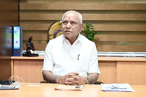 Former CM and senior BJP leader BS Yediyurappa. (Photo | Nagaraja Gadekal, EPS)