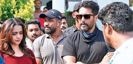 Actors Bhavana and Rahman