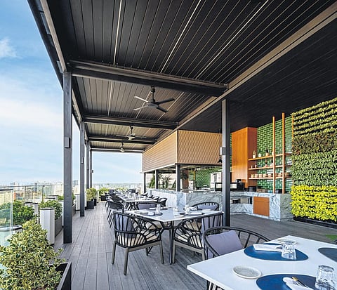 An Asian journey in the sky