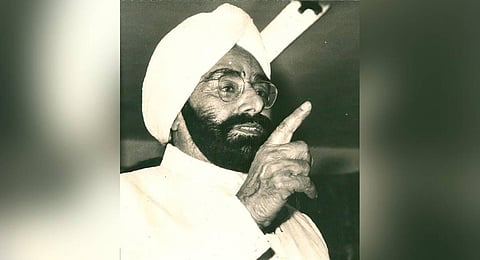 A file photo of India's seventh president Giani Zail Singh. (Photo | Express)