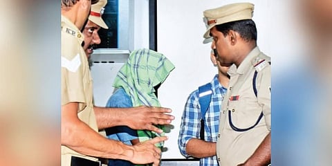  Maoist leader Ajay Oraon at Pantheerankavu police station 