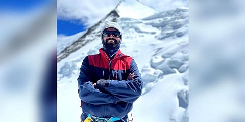 Indian climber Anurag Maloo (Photo | Twitter)