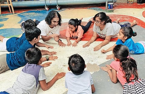 The six-day memory workshop for children at Art Commune Bengaluru.