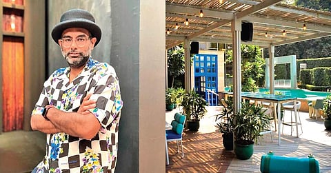 Gaggan Anand; the venue of the residency;