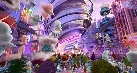 A scene from the trailer of the movie 'Elemental'