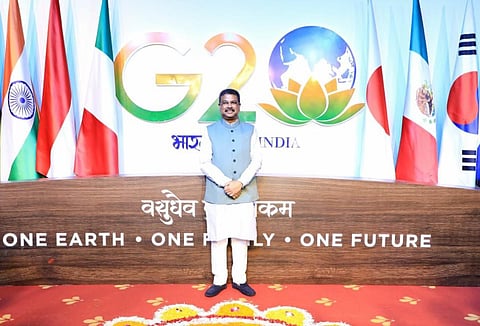Dharmendra Pradhan at the third G20 Education Working Group meeting in Bhubaneswar