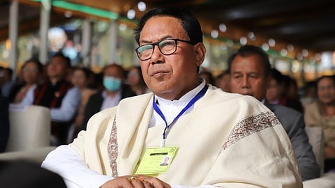 Manipur BJP MLA and former chairman of Manipur Renewable Energy Development Agency (MANIREDA) Kh Raghumani Singh. (Photo | Facebook)