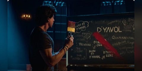 Actor Shahrukh Khan in the D'yavol X brand ad. (Photo | iamsrk @ Twitter)