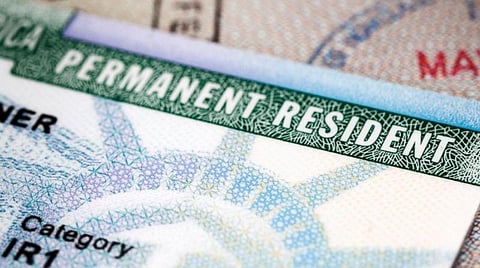 Image of green card used for representational purpose only. (Photo | AFP)