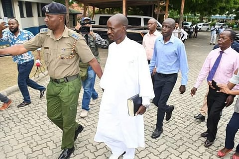 Ezekiel Odero, the head of the New Life Prayer Centre and Church. (Photo | Kithure Kindiki Twitter)