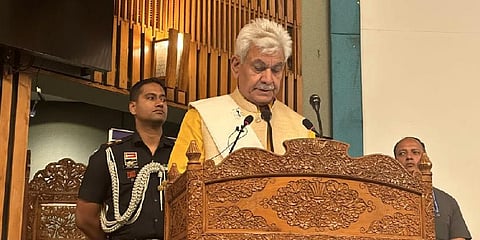 Jammu and Kashmir Lieutenant Governor Manoj Sinha