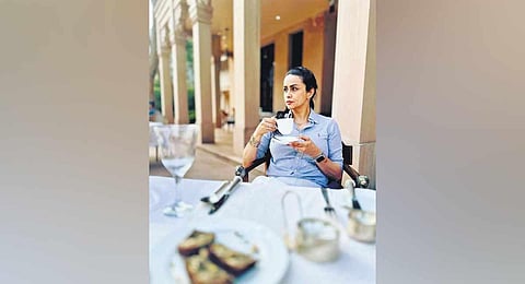 Gul Panag at Amanbagh near Alwar.