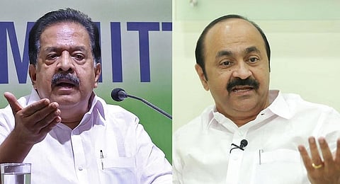 Senior Congress leader Ramesh Chennithala , Leader of Opposition V D Satheesan