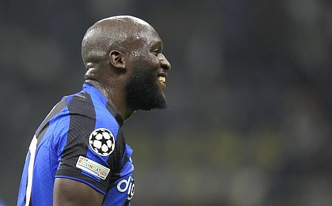 Inter Milan's Romelu Lukaku. (File Photo | AP)
