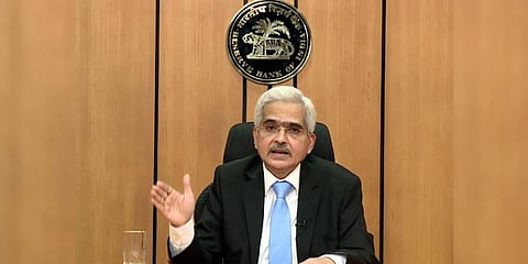 A file photo of RBI Governor Shaktikanta Das, used for representative purposes only. (Photo | PTI)