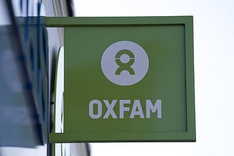 An image of Oxfam signage used for representative purposes only. (File Photo | AFP)