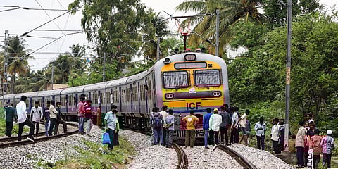 Mysuru-KSR Bengaluru MEMU Passenger seen in this file photo. (Special Arrangement)