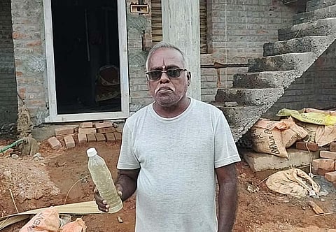 The reason behind the skin allergy is yet to be identified and proper water sample testing may detect water contamination. (Photo | Express)