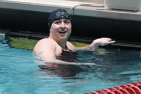 FILE - Yale's Iszac Henig, a trans man and competitive swimmer...(Photo | AP)