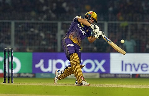 KKR's Rinku Singh stole victory for his team from the jaws of defeat in their IPL 2023 match against Gujarat Titans on April 9, 2023. (Photo | PTI)