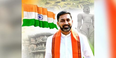 BJP MLA Preetam J Gowda. (Photo | Preetam J Gowda Twitter)