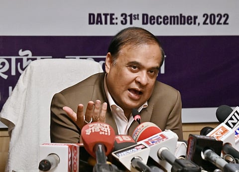 Assam Chief Minister Himanta Biswa Sarma. (Photo | ANI)