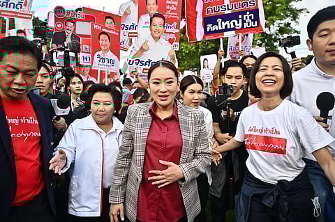 Pheu Thai Party candidate Paetongtarn Shinawatra (Photo | AFP)