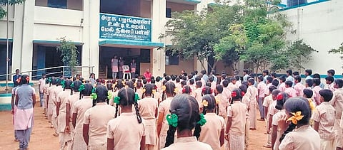 The school, one of two tribal schools in the district, houses students from both Tiruchy and Salem | Express