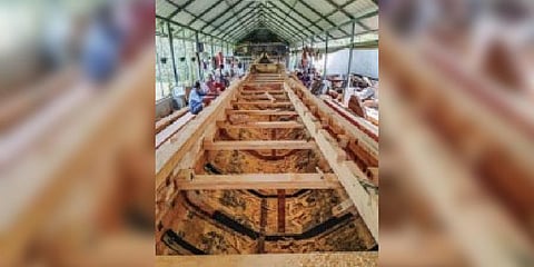 Karichal Chundan in the making