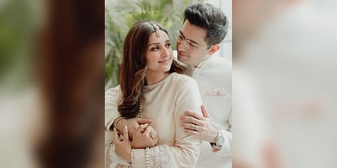 Raghav Chadha and Parineeti Chopra (Photo | Instagram)