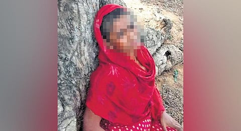 The 24 year old woman who was tortured by her villagers