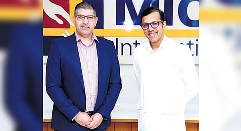 Dr Nabil Ghrayeb and Dr Prithvi Mohandas| Express