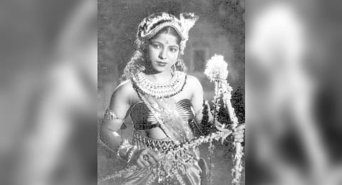A still from 'Sati Sulochana' – the first Kannada talkie film, released more than 89 years ago. (Photo | IMDb)