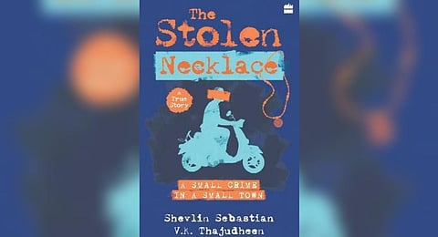 The book, 'The Stolen Necklace', tells the story of a small crime in a small town, with incredible twists and turns.