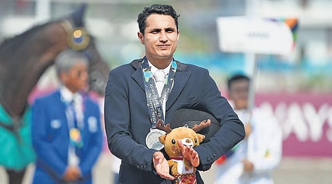 Indian equestrian Fouaad Mirza