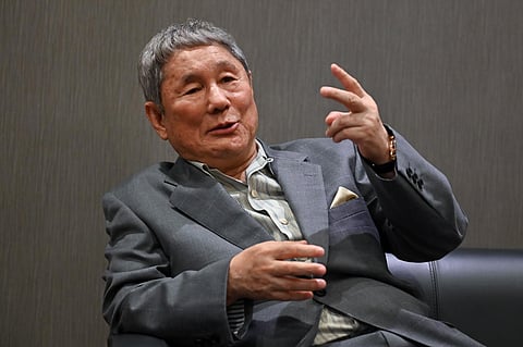 Japanese director Takeshi Kitano (Photo | AFP)
