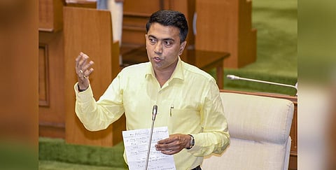 FILE PHOTO | Goa Chief Minister Pramod Sawant, used for representative purposes only. (Photo | PTI)