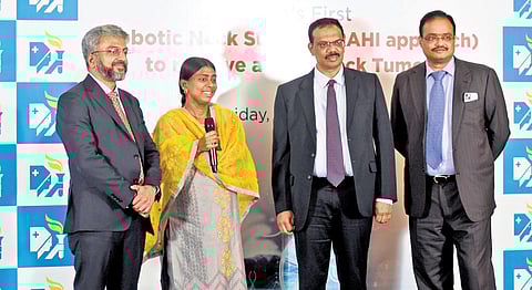 This is ideal for socially-active people who need treatment for tumours of thyroid, parathyroid glands and parapharyngeal space tumours | Ashwin Prasath