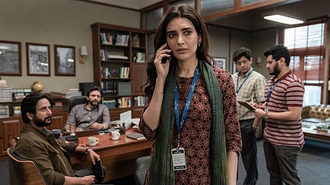 Actor Karishma Tanna in Scoop.