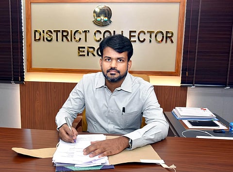 New collectors take charge in Erode, Tiruppur