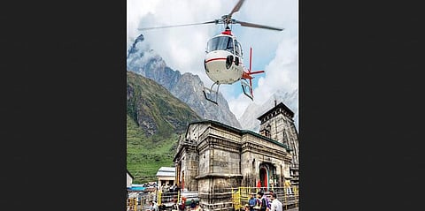 Char Dham Yatra: 'Students, wildlife hit by chopper pilgrimage in Uttarakhand', say experts