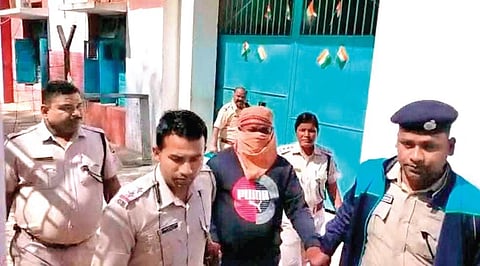 Accused Gopal Das during the arrest. ( File Photo | Express)