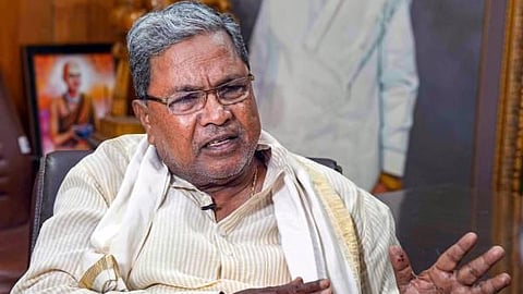 Karnataka Chief Minister Siddaramaiah