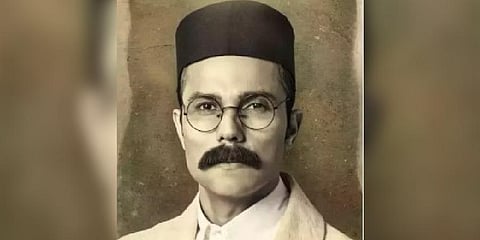 Actor Randeep Hooda as V.D. Savarkar in 'Swatantrya Veer Savarkar' (Photo | IANS)
